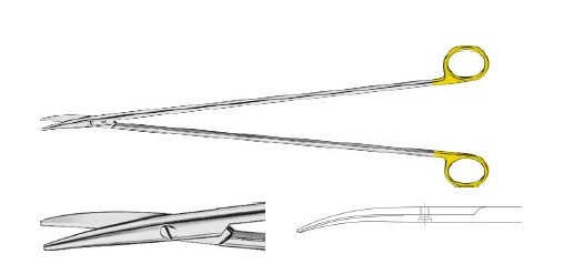 НОІР НЕЛЬСОН МЕТЦЕНБАУМ TC ДИСЕКЦ. НОЖИЦІ 350MM